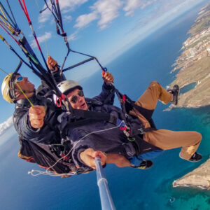 Paralotnia na Teneryfie